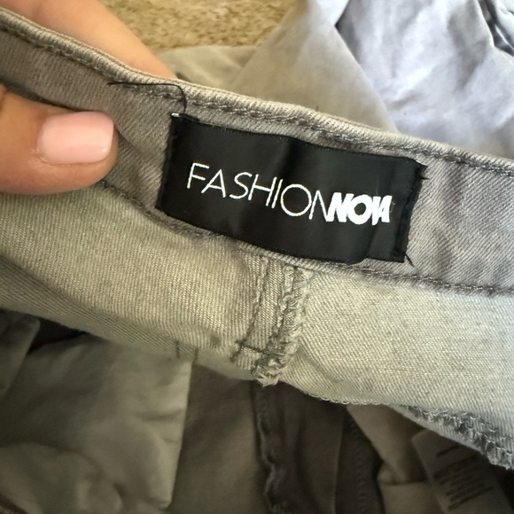 Fashion Nova Soft Gray Jeans - Picture 3 of 4